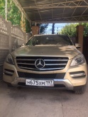 Mercedes-Benz M-Класс ML 350 BlueEfficiency 7G-Tronic Plus 4Matic 2012